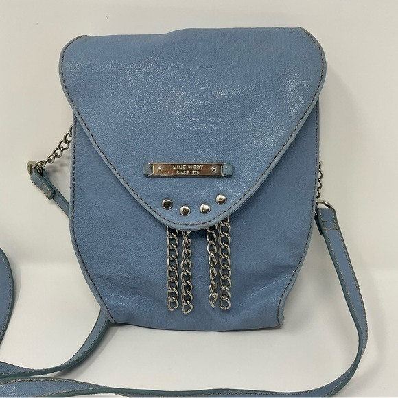 Nine West Handbags - Nine West‎ Crossbody Sky Blue